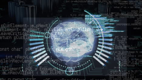 cerebro giratorio contra el procesamiento de datos médicos