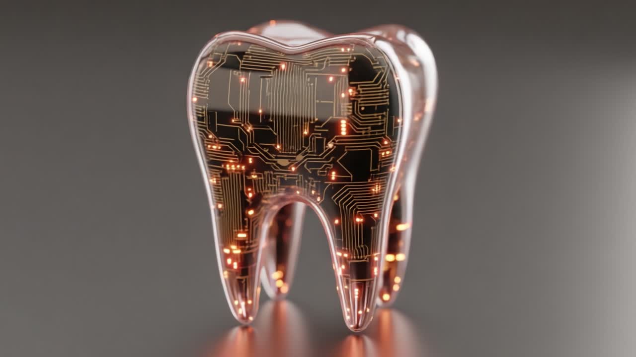 Exploring the Intersection of Dentistry and Technology: A High-Tech Tooth Model Showcasing the Future of Dental Innovations and Advanced Materials