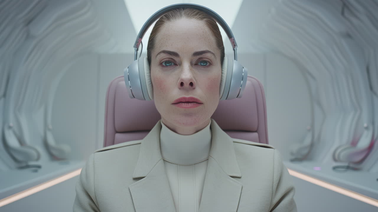 technology business women with vr headsets made with AI