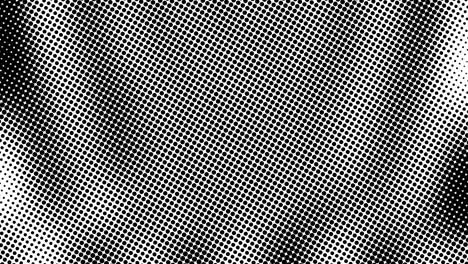 halve toon van veel punten, computer gegenereerde abstracte achtergrond, 3d-rendering achtergrond met optische illusie-effect