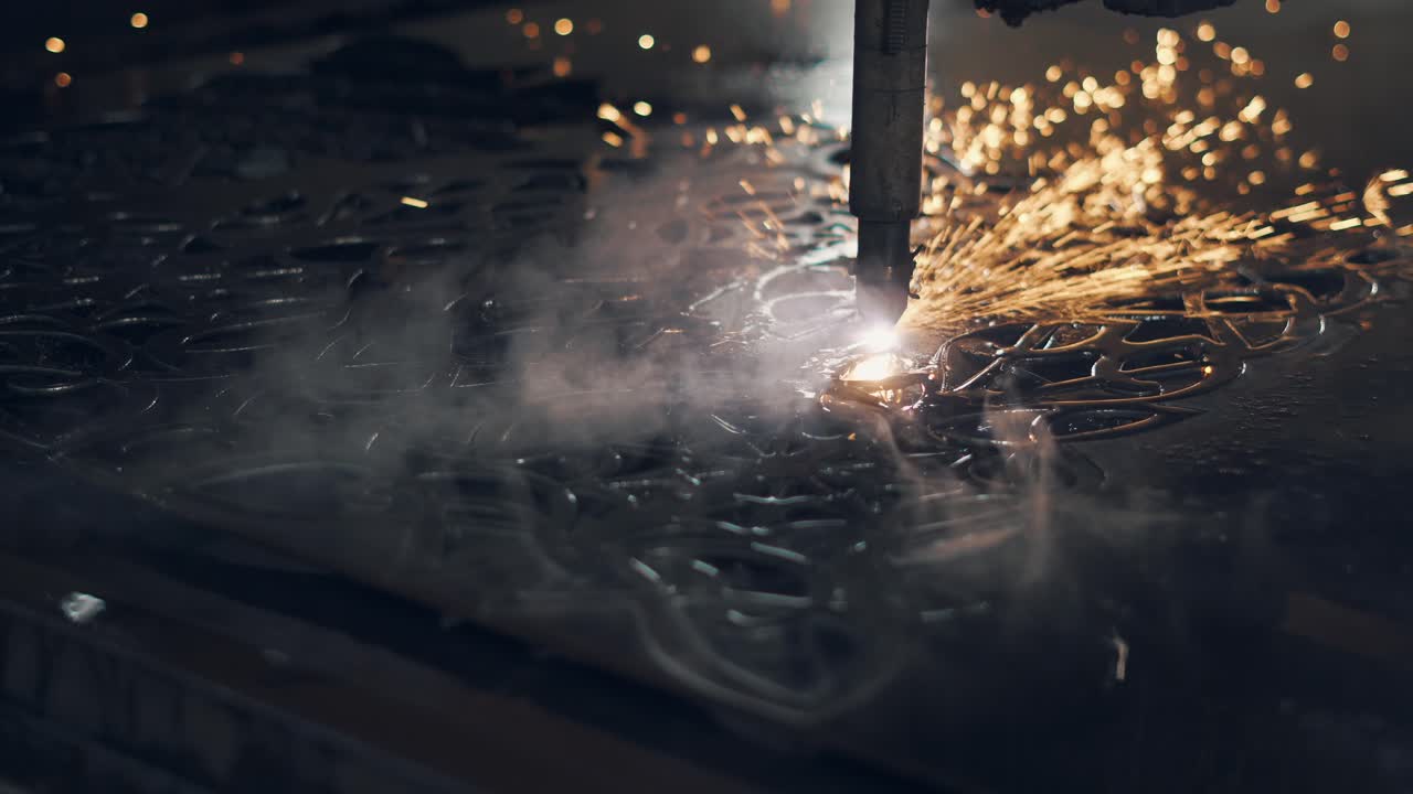 플라즈마 절단 금속 판은 복잡한 디자인을 가지고 있습니다.