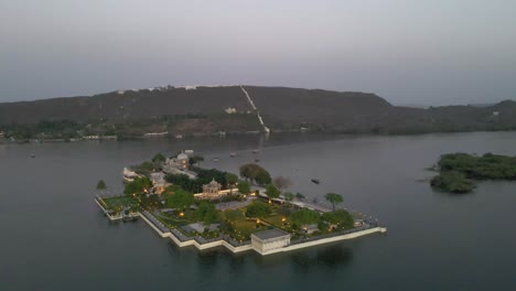 k aerial shots of udaipur the city of