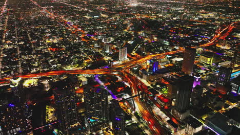 miami city streets at night