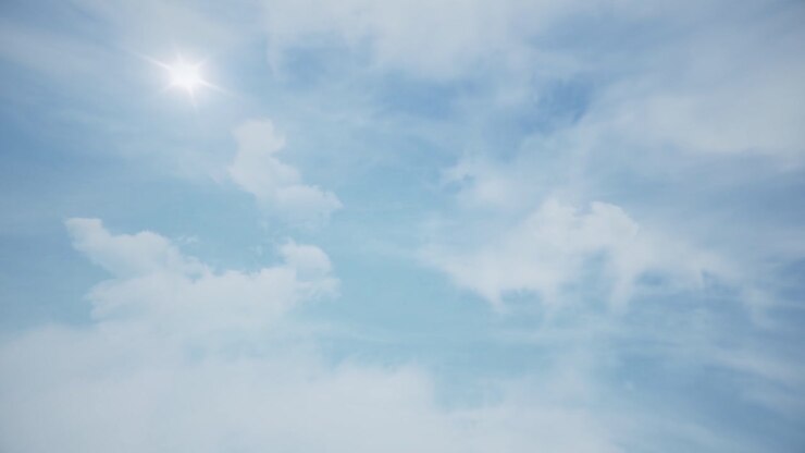 Cloudy Blue Sky
