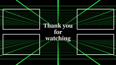 grid move end card ending screen motion graphics