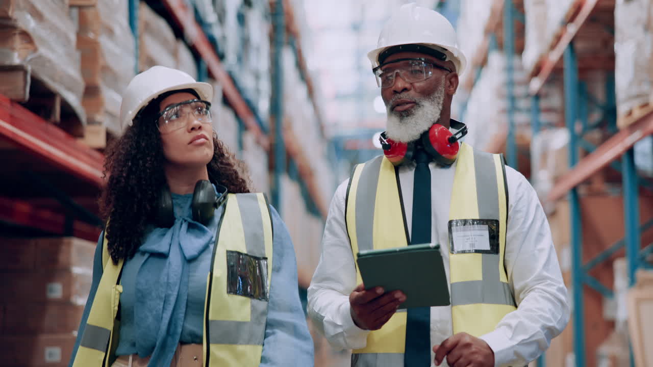 inspección del equipo de almacén