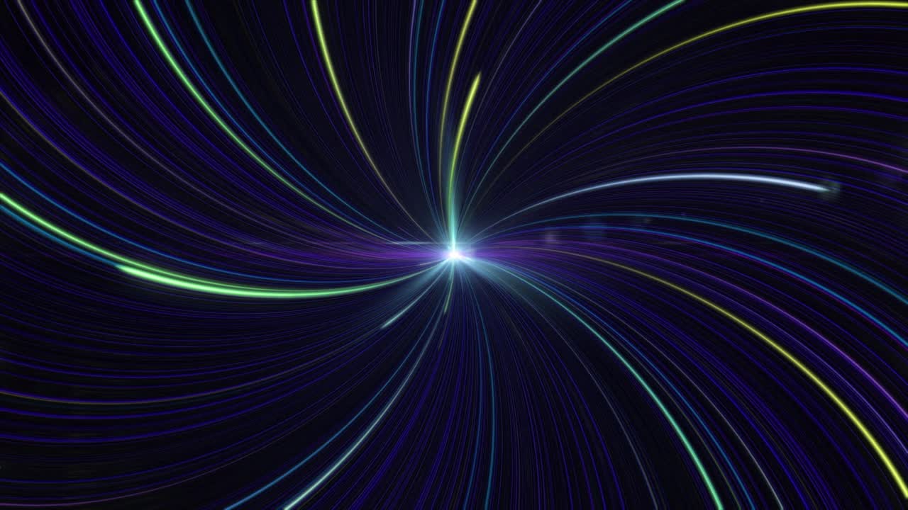 Abstract Spiral Burst Background