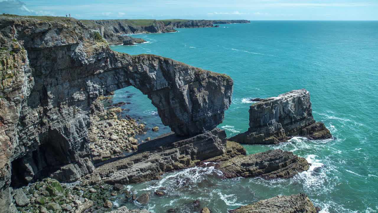 웨일즈 해안 다리 4k 09