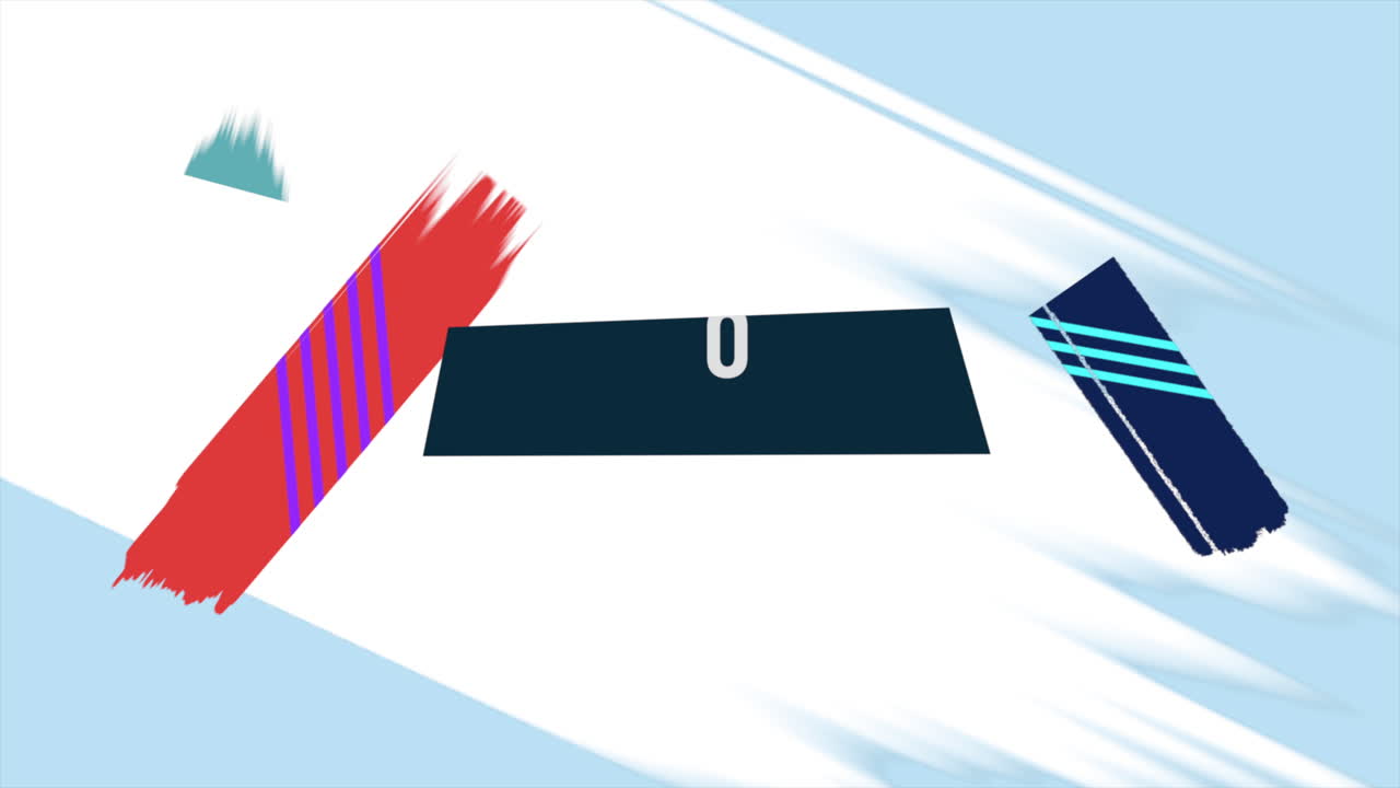 현대적이고 다채로운 휴가 축하 카드 또는 포스터 페인트 스플래터에서 행복한 휴가