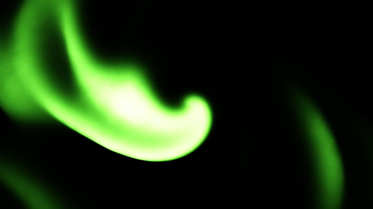 patrón de ondas verdes que fluyen futuristas