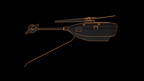 Animación-3d-De-Vigilancia-Militar-Futurista-Y-Dron-Uav-De-Reconocimiento-Para-Intervención-Y-Tácticas-De-Combate-De-Fuerzas-Especiales