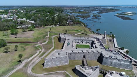 fuerte de san agustín castillo de san marcos en florida