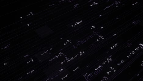 complex mathematical equations