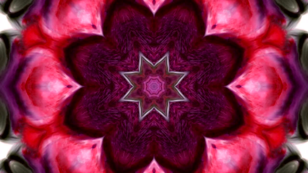 Movimento astratto di sfondo caleidoscopico colorato