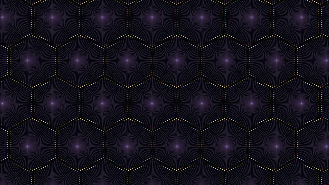 patrón de cuadrícula hexagonal en zigzag púrpura