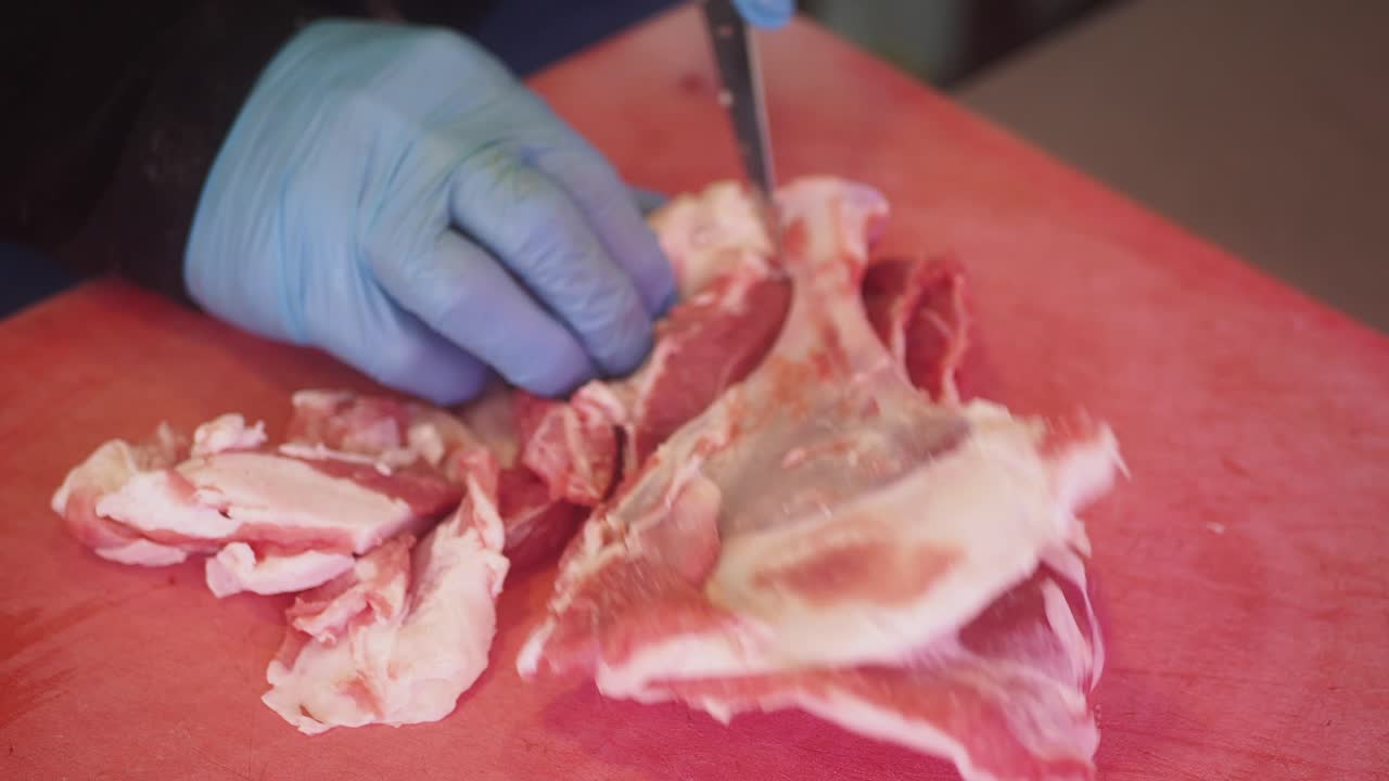 preparazione di carne cruda