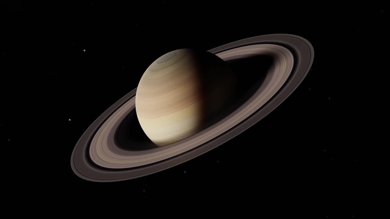 сатурн в космосе