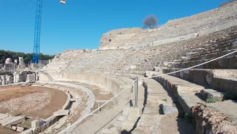 ruinas del teatro de la antigua éfeso, turquía