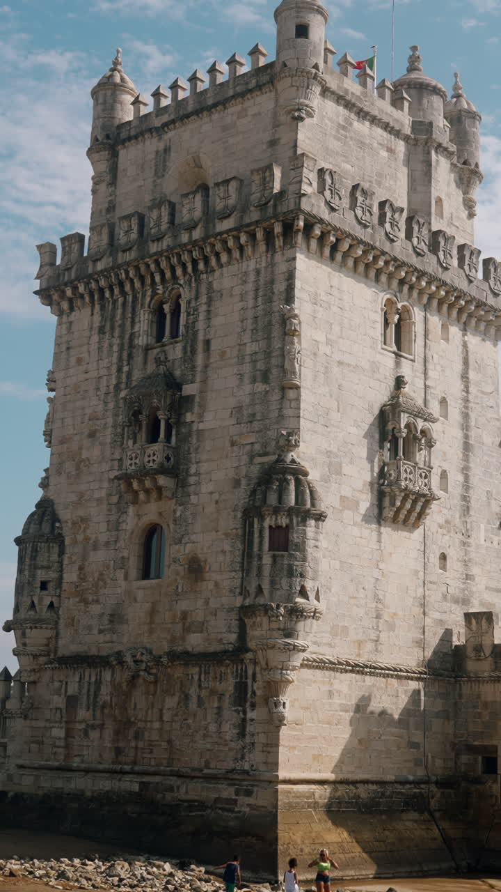la torre de belém en lisboa, portugal