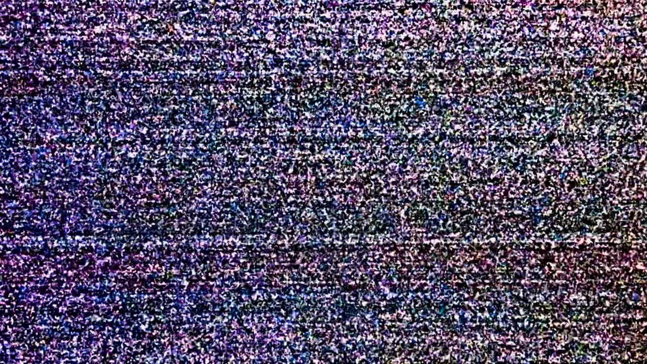 VHS random white noise