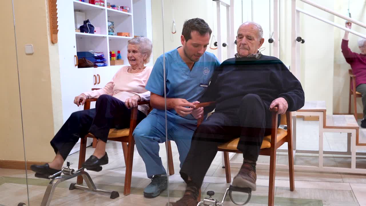 Elderly Patients Receiving Physical Therapy