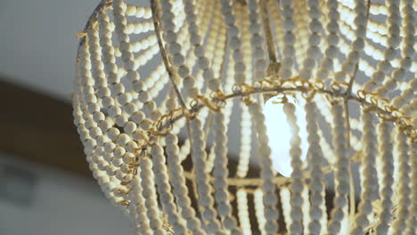 hanging light decorative shade frame parallax shot