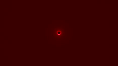anillos de luz en movimiento rápido como efectos estroboscópicos