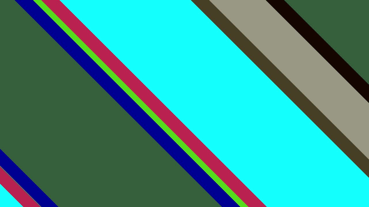 animación compuesta por rayas de colores intersectadas.