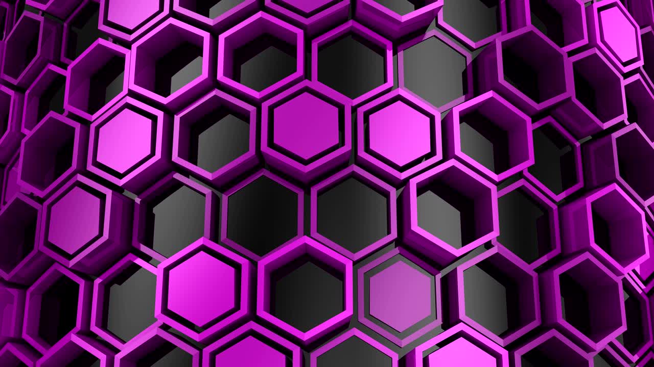 el fondo de los hexágonos