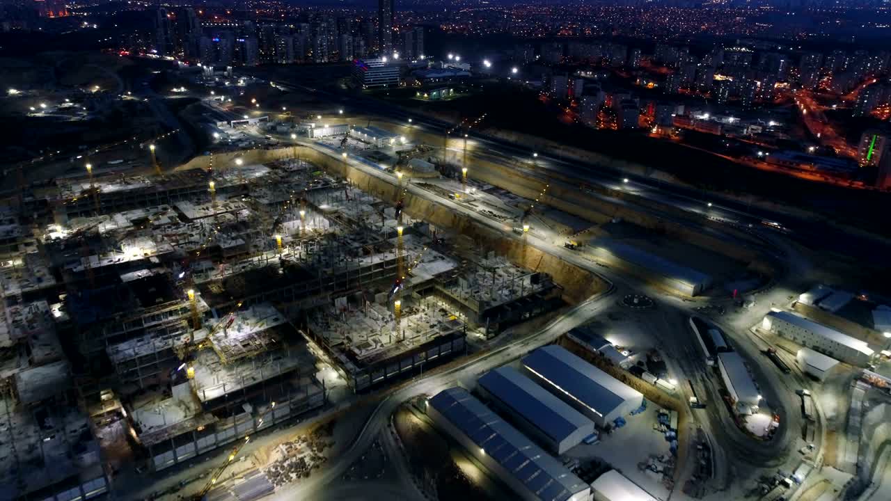 이스탄불 도시와 저녁에 건물 - 4