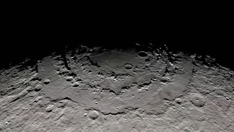 the moon. surface, crater, phase. astronomy, solar system.