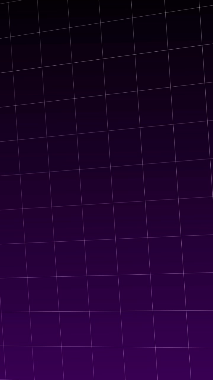 Abstract Digital Grid Pattern on Purple Gradient Background