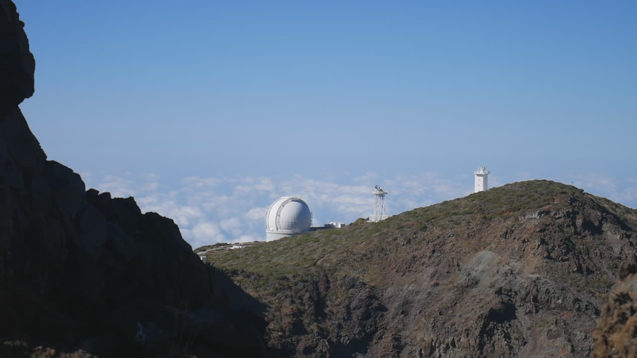 Observatory on a Mountain Peak