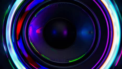 diseño de altavoces coloridos