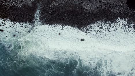 Coastal Waves Crashing on a Rocky Shore
