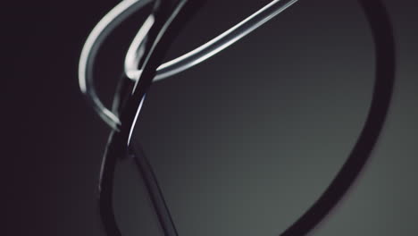 Dark liquid flow through thin plastic tube