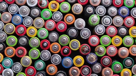 used batteries from different manufacturers waste collection and recycling used batteries from different manufacturers waste collection and recycling high danger for the environment batteries background