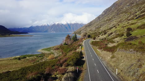 aerial shot of new zealand