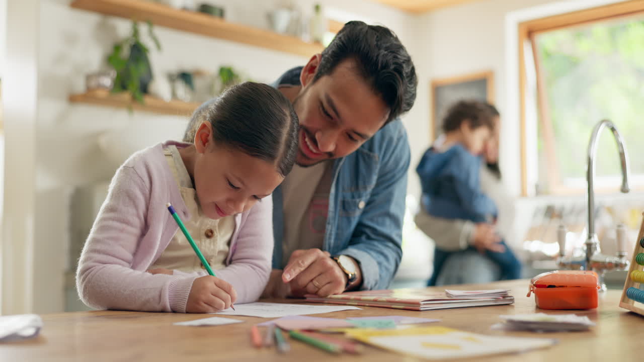 글쓰기, 학습, 가족