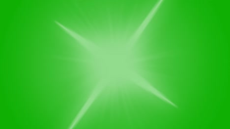 gráficos de movimiento de chispas parpadeantes con fondo de pantalla verde
