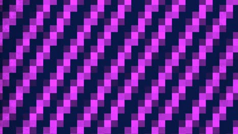 an intricate checkerboard pattern of purple and black squares displayed in a visually captivating design