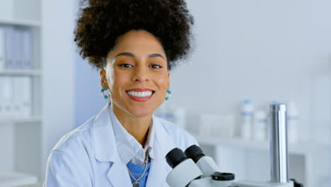 woman, face and smile in forensic science