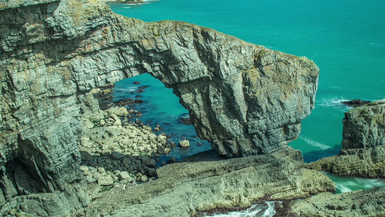 уэльский береговой мост 4к 05