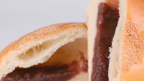 pan de frijol rojo japonés
