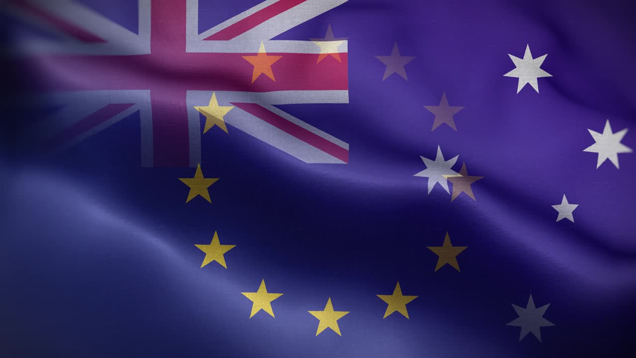 유아 오스트레일리아 발 루프 배경 4k