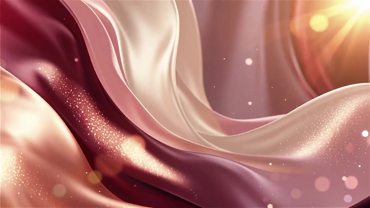 Sfondo astratto con onde di luce fluide.
