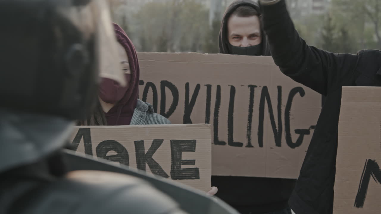 Protest and Civil Unrest Demonstration