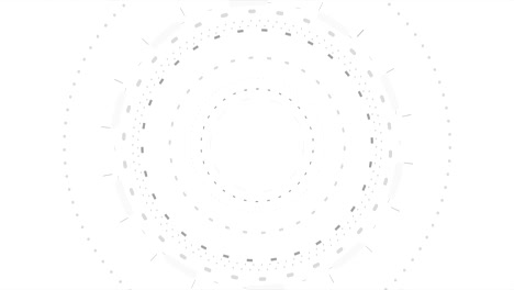 tecnología futurista de diseño de movimiento de hud