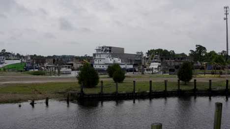 astillero industrial en bayou la batré, alabama