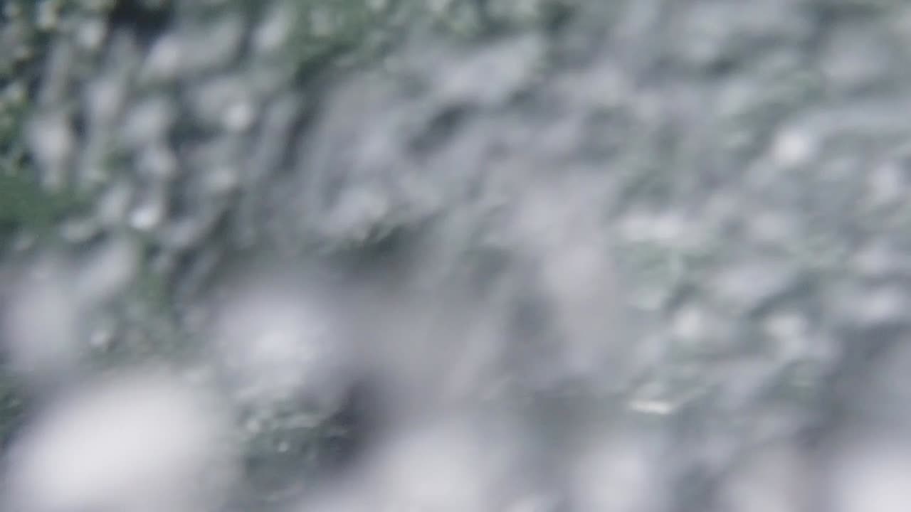 거품 순환의 고해상도로 수중 녹화